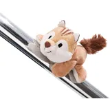 NICI MagNICI Streifenhörnchen JoJo 12cm braun - Kuscheltier mit Magnet – Magnettier für Kühlschrank, Tafel, Metall & vieles mehr