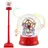 Costway Weihnachtslaterne 153 cm rot