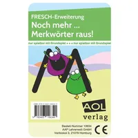 Scolix FRESCH-Erweiterung: Noch mehr... Merkwörter raus!