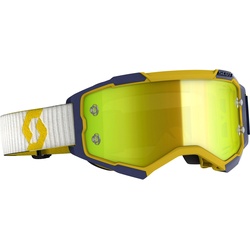Scott Fury, Crossbrille verspiegelt - Gelb/Blau Gelb-Verspiegelt