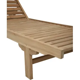Garden Pleasure Solo Sonnenliege 200 x 77 x 97 cm natur