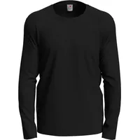 Stedman Comfort-T Long Sleeve Schwarz Baumwolle 3XL
