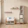 livinity® Kinderregal Mailo 35,2 x 159,5 cm Eiche weiß