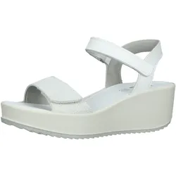 Slipper IMAC "Imac Slipper Leder", Herren, Gr. 39, weiß, Leder, casual, Schuhe