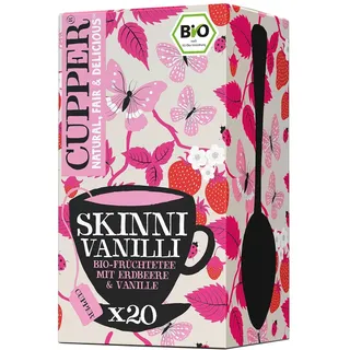 Cupper Skinni Vanilli Früchtetee Teebeutel 20 St. 2 g
