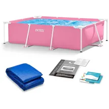 Intex Frame-Pool 220 x 150 x 60 cm rosa
