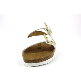 Birkenstock Arizona Birko-Flor Lack schmal patent white 36