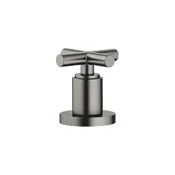Dornbracht Tara. Seitenventil 20000892-99 rechtsschließend, kalt oder warm, Dark Platinum matt