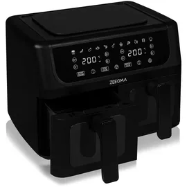 Zeegma Knapper Dual Heißluftfritteuse 1700 W schwarz