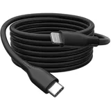 Digitus Lightning Silikon Anschlusskabel, USB-C - Lightning, 2m, schwarz