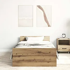 vidaXL Artisan-Eiche 100 x 200 cm Brown