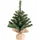 Everlands Künstlicher Weihnachtsbaum im Jutesack grün 35 cm