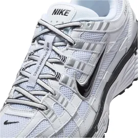 Nike P-6000 Herren White/Black/Metallic Silver 41
