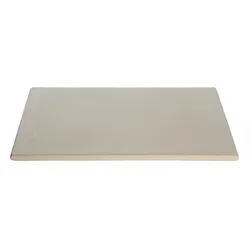 Pizzastein - hochwertiger Cordierit Backstein - L: 41cm - rechteckig - für Backofen oder Grill