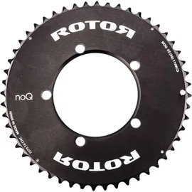 Rotor Bike Components Rotor Kettenblatt NoQ-Ring 2-fach Aero LK 110 Außen
