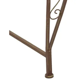 vidaXL Baumbank Ø 160 x 44 cm Antikbraun