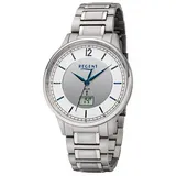 Regent Titan Herren Uhr FR-250 Analog-Digital Armbanduhr silber Funkuhr D2URFR250 - Silber