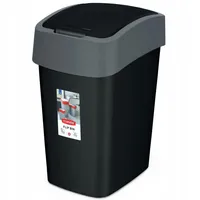 Curver Flip Bin 25 l schwarz/grau