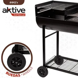 Aktive Grillfest 97x42x96 cm schwarz