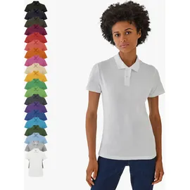 B & C B&C - ID.001 Damen Piqué Poloshirt - Brown / M