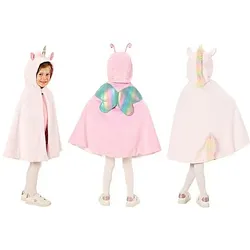 buttinette Kinder-Wende-Cape "Schmetterling/Einhorn"