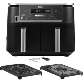Ninja Foodi MAX Dual Zone AF451EU 9,5 l  mit digitalem Bratenthermometer schwarz