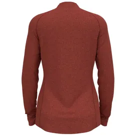 Odlo Fli Fleece Mit Halbem Reißverschluss - Spiced Apple Melange - S