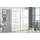 Forte Winn Schwebetürenschrank 170 x 201 x 61 cm weiß