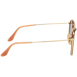 Ray-Ban Round Double Bridge RB3614N 3647N 51-22 gold/copper gradient flash