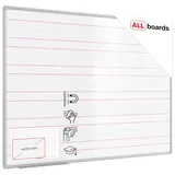 ALLboards Whiteboard 120 x 90 cm Weiß