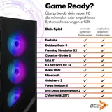 dcl24.de dcl24 Gamer PC Ryzen 9 7950X3D, AMD Radeon RX7900XT 20GB - 2000GB SSD, 64GB DDR5, High End Computer mit 8x5.0 GHz, WLAN, Gaming PC mit Windows 11 Pro