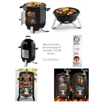Grillmeister Räucherofen schwarz