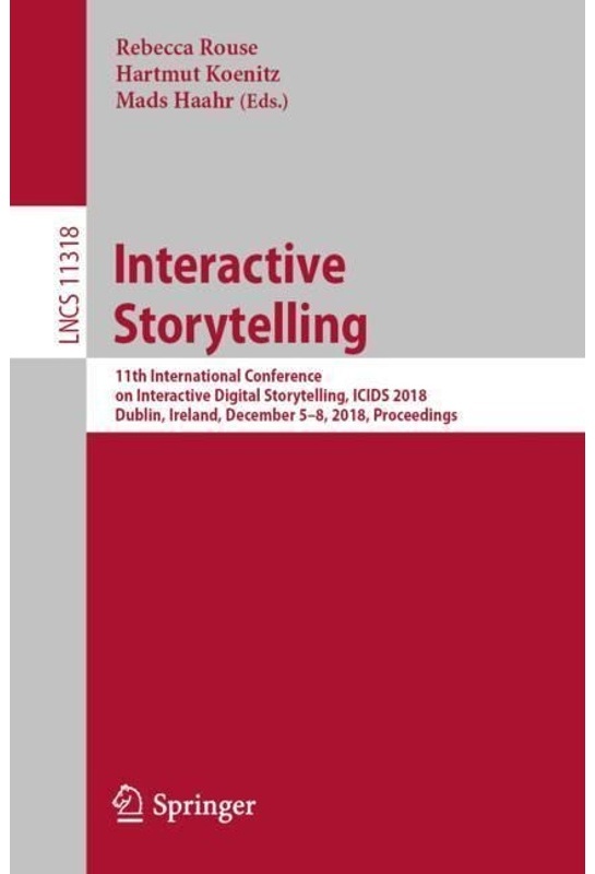 Interactive Storytelling, Kartoniert (TB)
