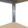 shelfplaza Schwerlastregal Metall 155x60x45 cm Silber 4 Böden 200 kg Traglast pro Boden