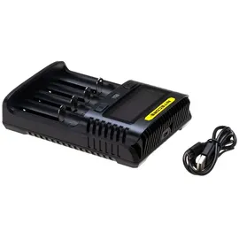 Nitecore Um4 Ladegerät - Black - One Size