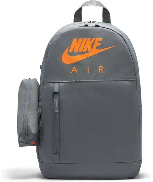 NIKE Kinder Rucksack Elemental, SMOKE GREY/SMOKE GREY/TOTAL OR, -