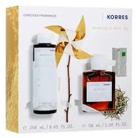 Korres White Tea Eau de Toilette 50 ml + Shower Gel 250 ml Geschenkset