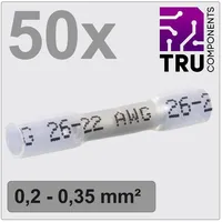 TRU Components TC-12888396 Stoßverbinder mit Schrumpfschlauch 0.2 mm2 0.35