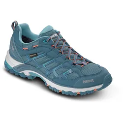 Wanderschuh MEINDL "Meindl Caribe Lady GORE-TEX", Gr. 39,5, Normalschaft, grün, Veloursleder, Schuhe, GORE-TEX – Winddicht, wasserdicht und atmungsaktiv
