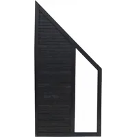 Andrewex Sichtschutzzaun Anschlusselement Duo Anthrazit 180 x 90 cm auf 90 cm