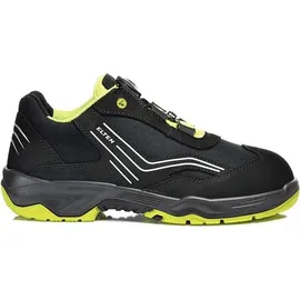 ELTEN AMBITION BOA Low ESD S2, Stahlkappe, leicht, sportlich, Schwarz/Gelb, Größe: 38