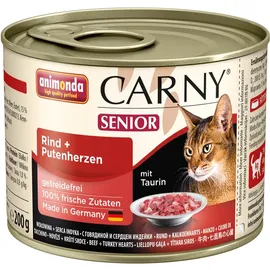 Animonda Cat Carny Senior Rind und Putenherzen 200 g
