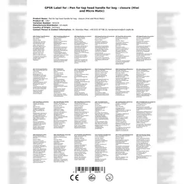 ich-zapfe Stift für Zapfkopfgriff für Keg - Verschluss (Hiwi und Micro Matic)