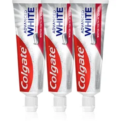 Colgate Advanced White Volcanic Ash and Baking Soda natürliche Zahncreme 3x75 ml