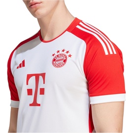 adidas FC Bayern München 23/24 Heim Teamtrikot Herren Heimtrikot 2023/24, rot|weiß, XL