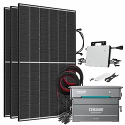 Zendure AIO Pro 1335Wp Balkonkraftwerk Doppelgas mit Speicher