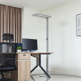 ARCCHIO Arcchio, Logan Ultra HCL dimmbar, Modern in alu aus Aluminium, 2-flammig Arbeitszimmerleuchte