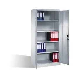 C+P CP Stahlschrank C 2000 Acurado 9280-000 S10742 lichtgrau 93,0 x 50,0 x 195,0 cm, aufgebaut