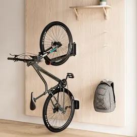 Maclean Brackets Fahrrad-Wandhalterung schwarz