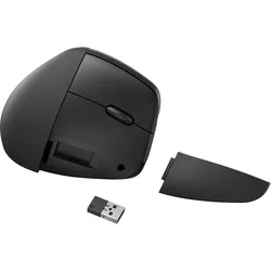 HP 925 - Vertikale Maus - ergonomisch - 6 Tasten - kabellos - Bluetooth 5.3, 2.4